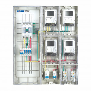 PXD2 單相四表位拼裝式(預付費)表箱